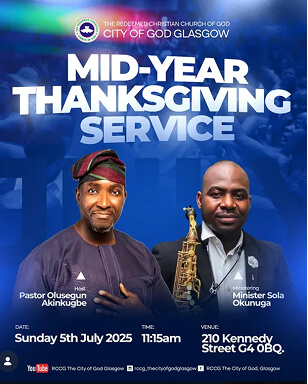 Mid-Year Thanksgiving Service